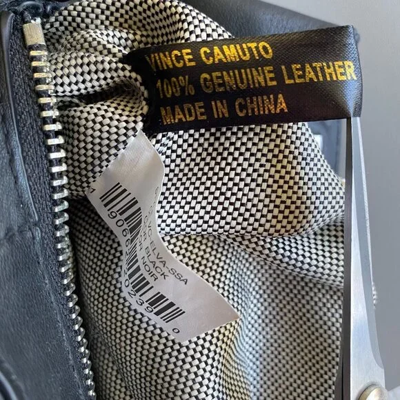 Vince Camuto Elva Studded Leather Satchel Crossbody Bag​ - Picture 12 of 15